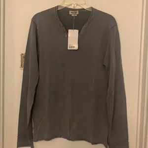 Gray long sleeve men’s sweater